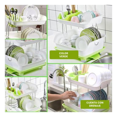 PACK2 EQUIPO DE LAVADO VERDE 2 NIVELES PARA CASAS CON MUCHA VITALIDAD REAL Y+PAPEL REGALO - 3