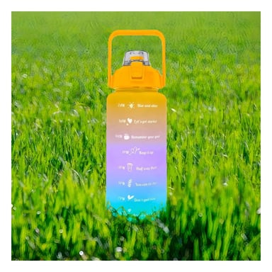 PACK2 CONTENEDOR DE LIQUIDOS 2LT MULTICOLOR PARA BEBIDAS Y ACTIVIDAD RECREATIVA - 2