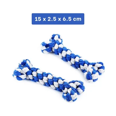 PACK4 ELEMENTO DE JUEGO PARA PERROS PARA INTERACCION AZUL - 4