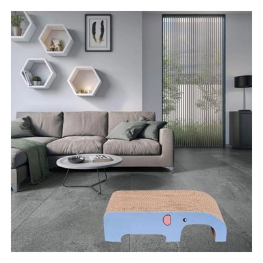 PACK4 MODELO COMPACTO ELEFANTE EN COLOR MARRON CON BASE DE CARTON REFORZADO Y+REGALO STICKER - 3