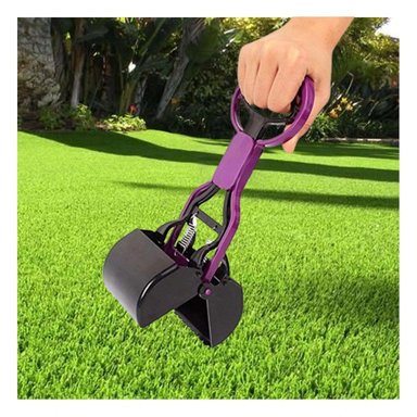 PACK4 PINZA PRACTICA MORADO PARA LIMPIEZA DE HECES - 5