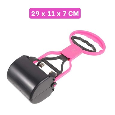 RECOGEDOR PRACTICO ROSADO PARA PASEOS Y+LIGAS REGALO - 4