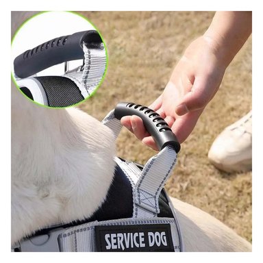 ARNES AJUSTABLE SERVICE DOG TALLA XS NEGRO CON ASA Y+POST IT - 2
