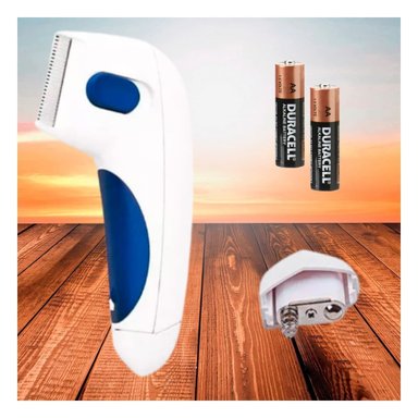 ELIMINADOR MATA PULGAS ELECTRICO BLANCO CON AZUL PARA MASCOTAS Y+PAPEL REGALO - 3