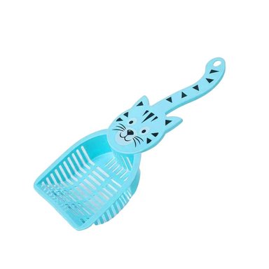 PACK12 HERRAMIENTA PORTATIL CARA DE GATO AZUL PARA HOGAR Y JARDIN BLANCO Y+REGALO STICKER - 2