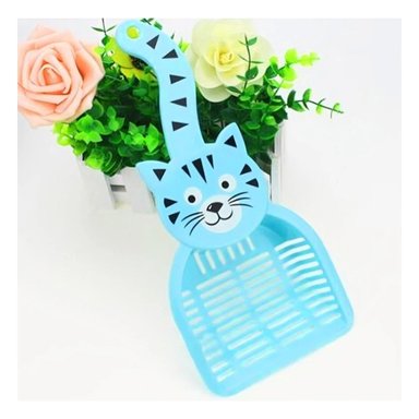 PACK12 HERRAMIENTA PORTATIL CARA DE GATO AZUL PARA HOGAR Y JARDIN BLANCO Y+REGALO STICKER - 5