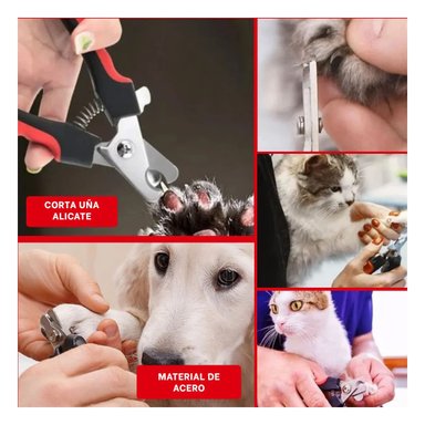 PACK12 ACCESORIO MANUAL PARA CORTE DE UNAS MASCOTA PEQUENO Y+PAPEL REGALO - 2