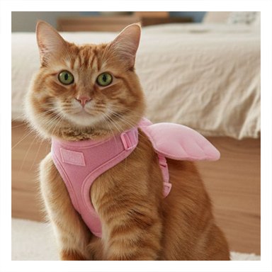 CHALECO AJUSTABLE PET CON ALITAS PEQUENAS ROSADO COMODO Y SEGURO Y+PAPEL REGALO - 2
