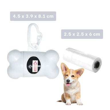 PACK12 CONTENEDOR BLANCO TIPO HUESO PARA TRANSPORTE DE BOLSAS ORDENADO - 4