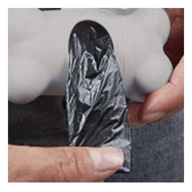 PACK4 ACCESORIO GRIS TIPO HUESO CON CLIP PARA USO EN CORREA Y+PAPEL REGALO - 2