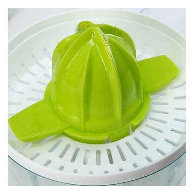 PACK2 EXTRACTOR DOMESTICO BLANCO CON VERDE EN PLASTICO SEGURO Y+PAPEL REGALO - 2