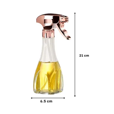 PACK12 ATOMIZADOR DE ACEITE SPRAY 240ML ORO ROSA FACIL DE USAR PARA DOSIFICAR Y+REGALO STICKER - 4