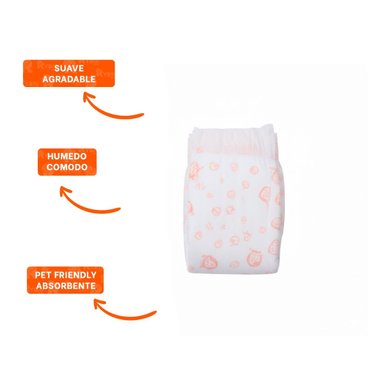 PROTECTOR CON CIERRE SEGURO Y BUEN SOPORTE PERRO HEMBRA TALLA XL ROSADO - 3