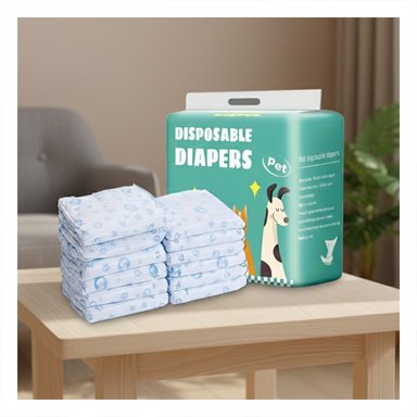 PACK6 FAJA IDEAL PARA CACHORROS Y PERROS MAYORES COMO EL PERRO MACHO XL VERDE Y+REGALO STICKER - 5