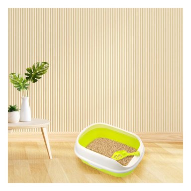 PACK12 CAJONERA ABIERTA VERDE CON BORDES MEDIOS ALTOS Y PALA CERNIDORA DE 47X33X18CM - 3