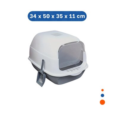 PACK2 BANDEJA SANITARIA ABIERTA CON PALA PARA GATOS VERDE LIMÓN - 4