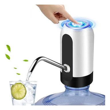BOMBA DE COLOR BLANCO DE AGUA CON SISTEMA ELECTRICO RECARGABLE Y+REGALO STICKER - 3