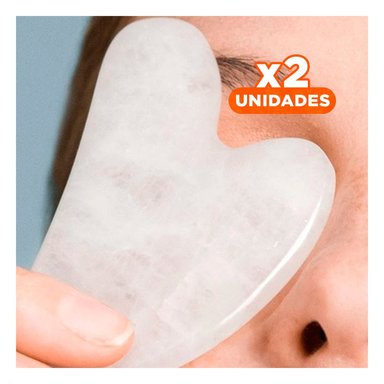 PACK2 DISPOSITIVO DE BELLEZA SET DE 2 BLANCO DE JADE PARA HIDRATACION Y RELAX Y+REGALO STICKER - 1
