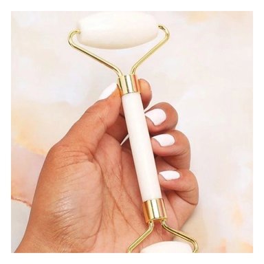 PACK4 EXTRACTOR FACIAL SET DE 2 DE JADE BLANCO PARA CUIDADO Y RELAJACION DEL ROSTRO - 3