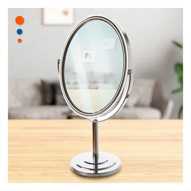 PACK12 CRISTAL MODERNO CIRCULAR DOBLE DE MESA 14,5CM PLATEADO Y+PAPEL REGALO - 4