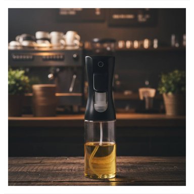 PACK6 PULVERIZADOR DE VIDRIO NEGRO 220ML PARA CREAR RECETAS CON SU FAMILIA Y+PAPEL REGALO - 5