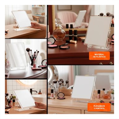 REFLEJO RECTANGULAR DOBLE FUNCIONAL 18X15CM TRANSPARENTE PARA ESPACIO Y+POST IT - 5