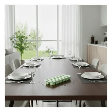 PACK2 CONJUNTO APILABLE DE MOLDES PARA HIELO Y JUGOS VERDE - 3