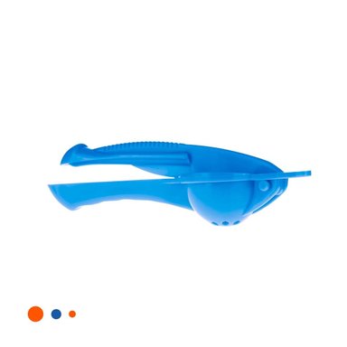 PACK2 JUGUERA ECONOMICA DE LIMON PLASTICO CELESTE PARA COCINA Y FIESTA HOGAR Y+REGALO STICKER - 2