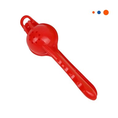 PACK4 EXTRACTOR MANUAL ROJO COMODO PARA PREPARAR BEBIDAS NATURALES Y+PAPEL REGALO - 3