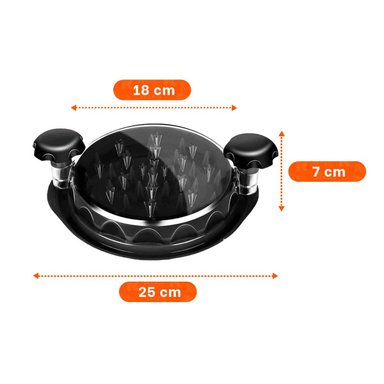 PACK2 EQUIPO MANUAL COMPACTO PARA TRITURAR CARNE COCIDA EN COCINA FAMILIAR Y+PAPEL REGALO - 4