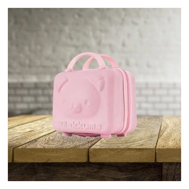 PACK6 PETACA MINI MULTIUSOS INFANTIL DE OSO CON TONOS ROSADOS Y+PAPEL REGALO - 2