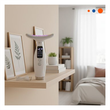 DISPOSITIVO FACIAL 7 MODOS DE COLOR RUTINA DE BELLEZA BLANCO COMPACTO Y+LIGAS REGALO - 1