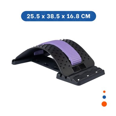 PACK4 COJIN LUMBAR LILA EFECTIVO PARA ALIVIAR DOLOR Y TENSION MUSCULAR Y+PAPEL REGALO - 4