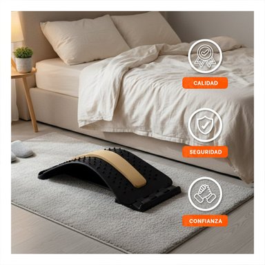 DISPOSITIVO LUMBAR MELON PROFESIONAL PARA TERAPIAS Y RELAJACION MUSCULAR Y+LIGAS REGALO - 2