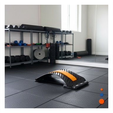 DISPOSITIVO LUMBAR NARANJA EFICAZ PARA ALIVIAR DOLOR Y TENSION CORPORAL Y+PAPEL REGALO - 2