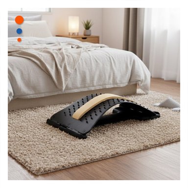 PACK2 ALMOHADILLA LUMBAR MELON PORTATIL PARA USO DIARIO EN CASA O OFICINA - 2