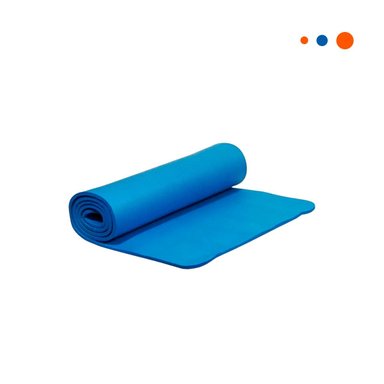 ALFOMBRA FLEXIBLE AZUL DE GOMA EVA 61X183CM PARA FITNESS Y ACTIVIDADES EN CASA Y+REGALO STICKER - 3