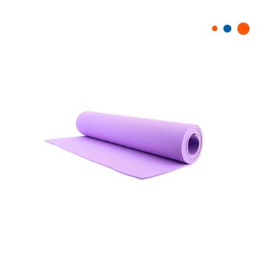 ALFOMBRA FLEXIBLE LILA DE GOMA EVA 61X183CM PARA FITNESS Y ACTIVIDADES EN CASA Y+REGALO STICKER - 3