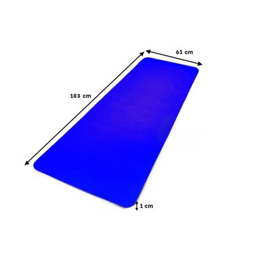 PACK12 TAPETE LIGERO 10MM DE GOMA EVA 61X183CM AZUL Y+PAPEL REGALO - 4