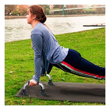 PACK4 ESTRUCTURA MULTIFUNCIONAL PUSH UP CONFORTABLE Y LIGERA VERDE NEUTRO Y+PAPEL REGALO - 5