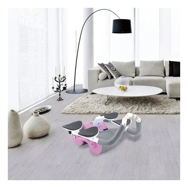 PACK6 AB WHEEL PROFESIONAL 2 EN 1 CON TABLERO ANALOGICO ROSADO Y+PAPEL REGALO - 2
