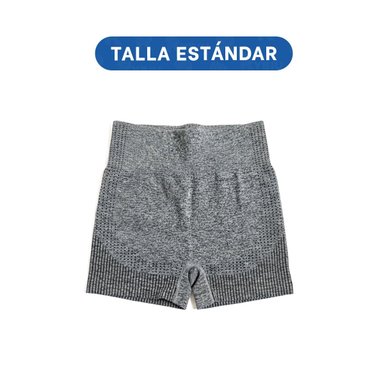 PACK6 EQUIPO YOGA TOP Y SHORT FITNESS YOGA PLOMO CON COMPRESION LIGERA Y+REGALO STICKER - 4