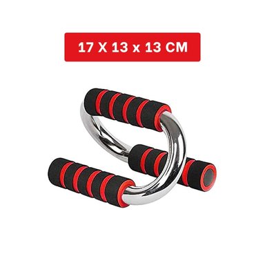 SISTEMA FITNESS EN FORMA DE S ROJO PARA FORTALECER BRAZOS Y+POST IT - 4