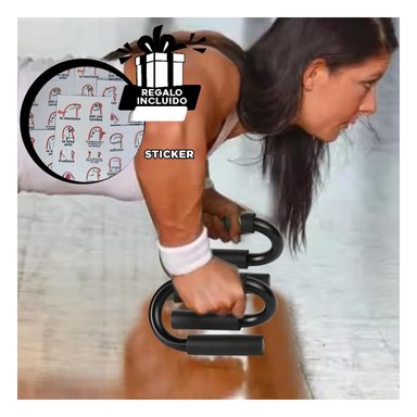 SISTEMA DE ENTRENAMIENTO EN FORMA DE S GRIS PRACTICO Y+REGALO STICKER - 1
