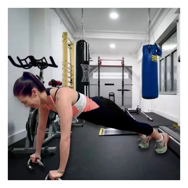 SISTEMA DE ENTRENAMIENTO EN FORMA DE S GRIS PRACTICO Y+REGALO STICKER - 5