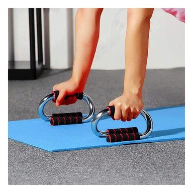 PACK2 IMPLEMENTO DE ENTRENAMIENTO EN FORMA DE S ROJO ANTIDESLIZANTE Y+REGALO STICKER - 3
