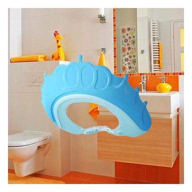 BANDA PROTECTORA DE DUCHA AJUSTABLE PARA NINOS CELESTE MOL 2 Y+REGALO STICKER - 5