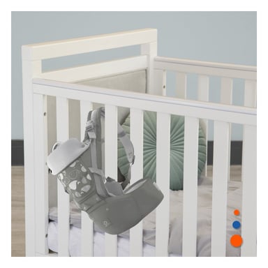 PORTABEBE AJUSTABLE 3 EN 1 MODELO BALLENITA COLOR PLOMO - 1