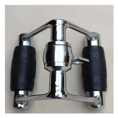 PACK4 SOPORTE POLEA 360 GRADOS PLATEADO PARA EJERCICIOS PROFESIONALES Y ACTIVIDAD FISICA - 5