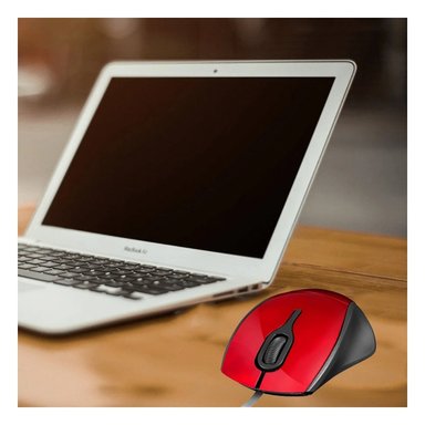 PACK2 CONTROL ROJO INALAMBRICO PARA JUEGOS CON ERGONOMICO Y PRECISIÓN ALTA Y+REGALO STICKER - 5